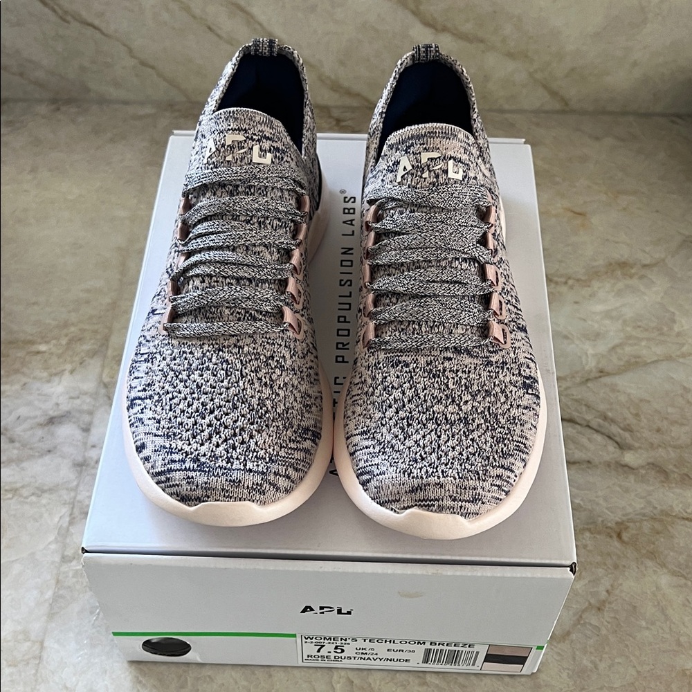 APL Women's Techloom Breeze in Rose Dust/ Navy/Nude
